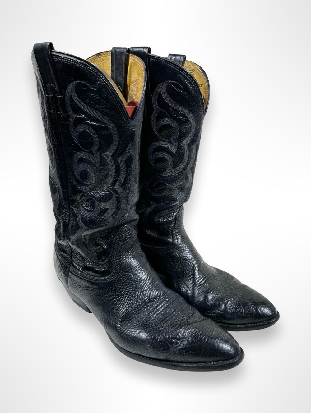 NOCONA vintage 90s bull shoulder western boots